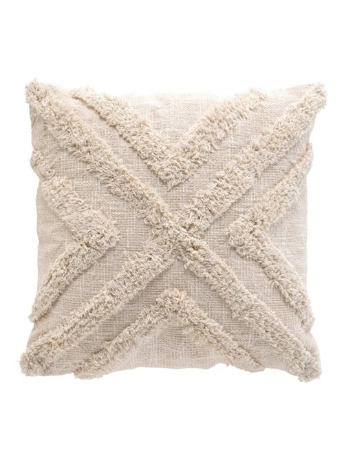 coussin déco in Poliestere TUFTE SHENY Douceur d'Intérieur - Kiabi coussin déco in Poliestere TUFTE SHENY Douceur d'Intérieur - Kiabi
