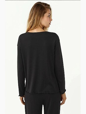 Cozy set pigiama relaxed fit a maniche lunghe hiccup