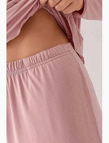 Cozy set pigiama relaxed fit a maniche lunghe hiccup