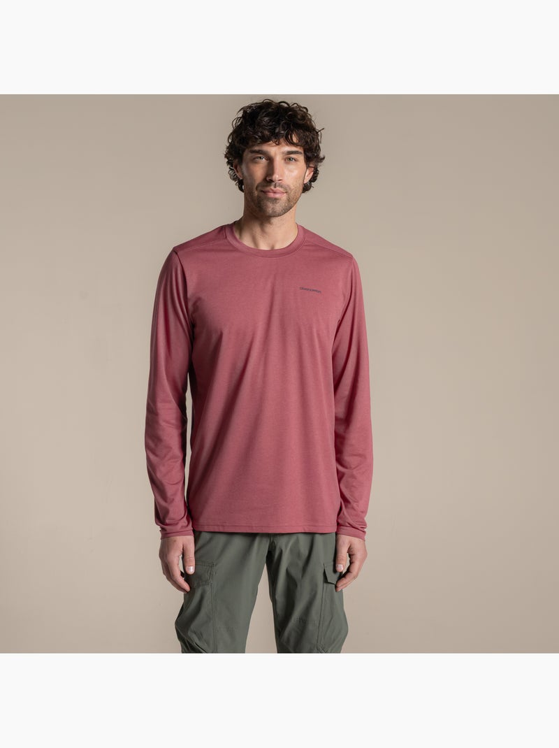 Craghoppers Abel Maglietta Manica Lunga Uomo Rosso mattone - Kiabi