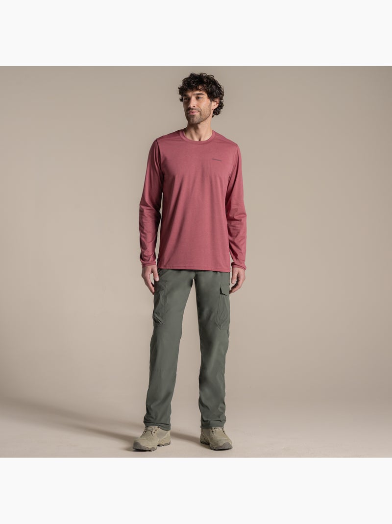 Craghoppers Abel Maglietta Manica Lunga Uomo Rosso mattone - Kiabi