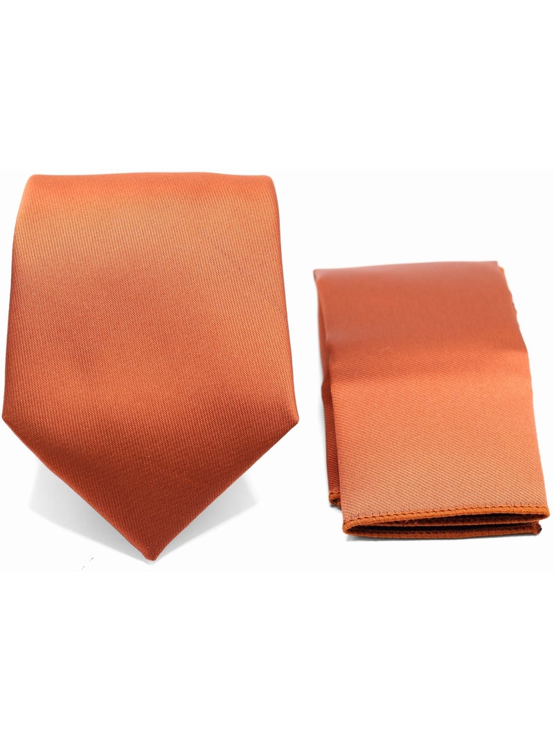 Cravatta in confezione regalo - Yves Enzo Terracotta - Kiabi