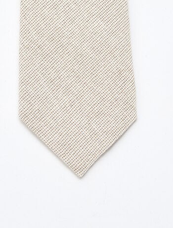 Cravatta in misto lino