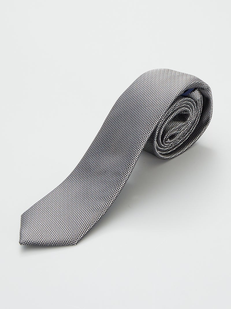 Cravatta sottile GRIGIO - Kiabi