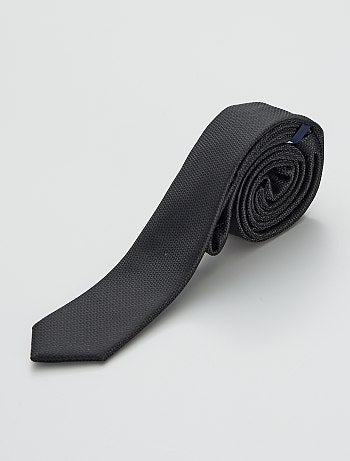 Cravatta sottile nera - Kiabi