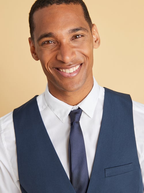 Cravatta tinta unita testurizzata - Kiabi