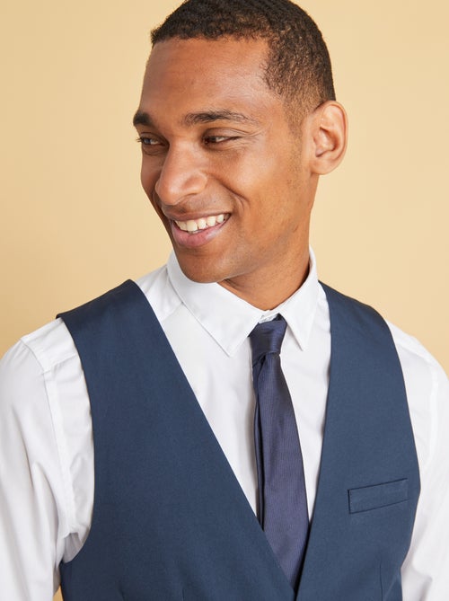 Cravatta tinta unita testurizzata - Kiabi