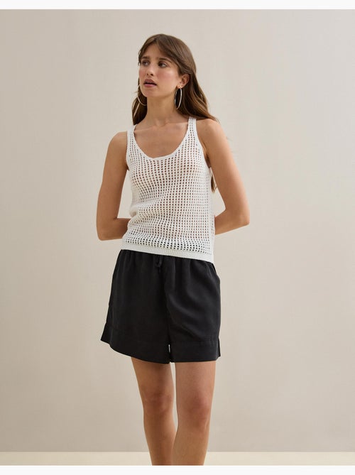 Crop a maglia a uncinetto, MO Fashion - Kiabi