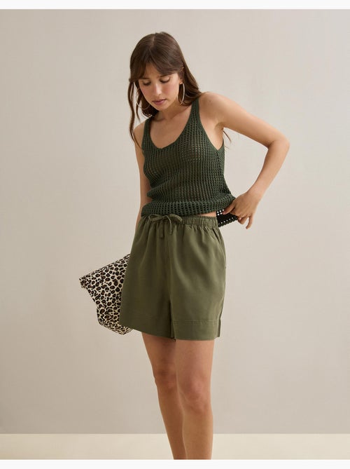 Crop a maglia a uncinetto, MO Fashion - Kiabi