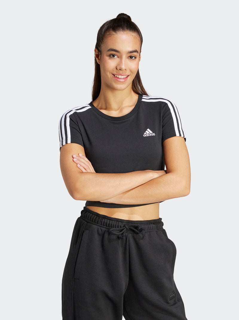 Crop top 'adidas' NERO - Kiabi