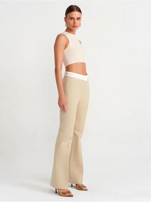 Crop top in cotone a coste dilvin - Kiabi Crop top in cotone a coste dilvin - Kiabi