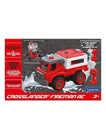 Crosslander Fireman set di camion dei pompieri 3 in 1 con trapano elettrico