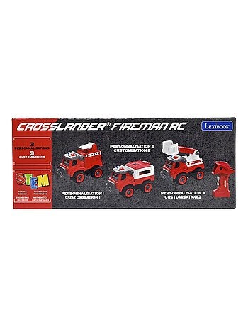 Crosslander Fireman set di camion dei pompieri 3 in 1 con trapano elettrico