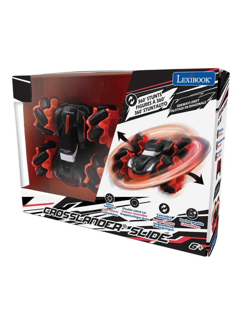 Crosslander® Slide, rotazione a 360° su due lati con effetti di luce. Rosso - Kiabi