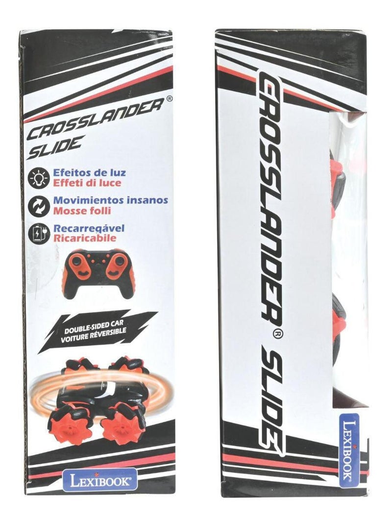 Crosslander® Slide, rotazione a 360° su due lati con effetti di luce. Rosso - Kiabi