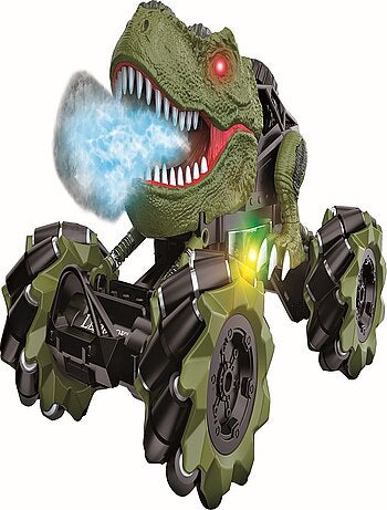 CROSSLANDER® Tirex, deriva multidirezionale con effetti luminosi e suoni di dinosauri