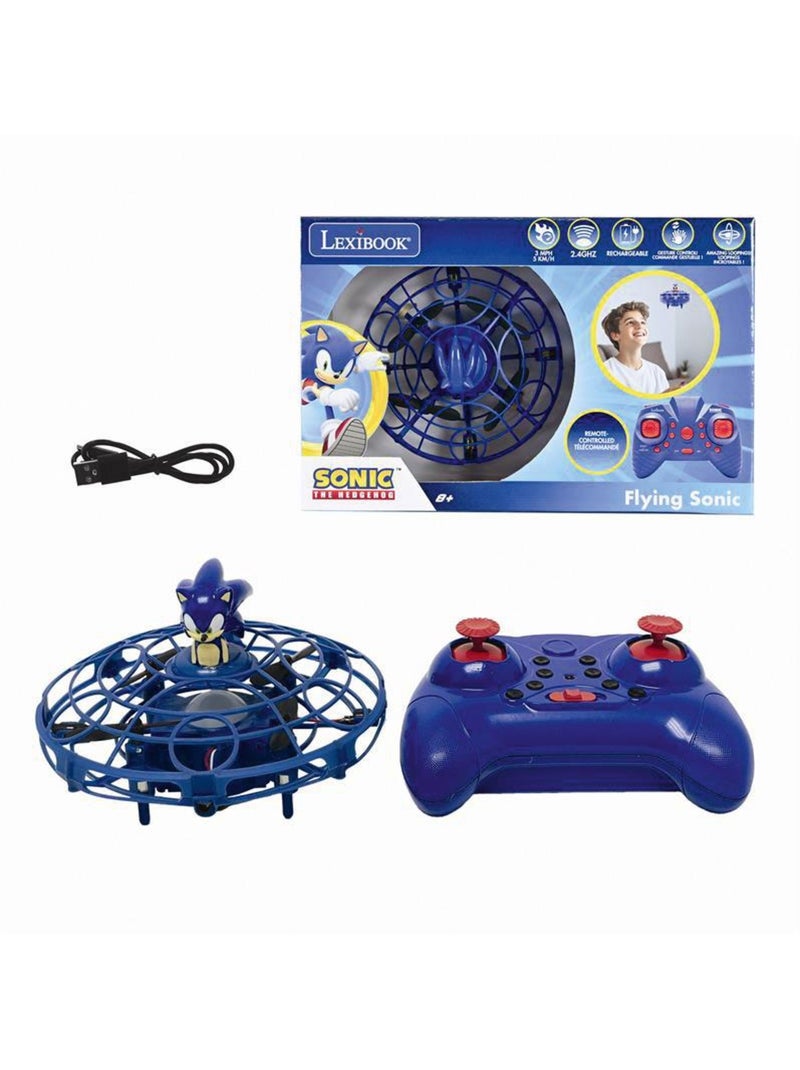 CROSSLANDER UFO SONIC - L'ultima avventura volante, con luci, gesti e telecomando! Blu - Kiabi