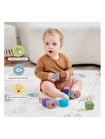 Cubi didattici da impilare con suoni - Gioco didattico | SUPERBE BEBE
