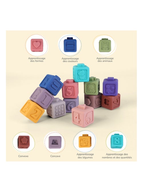 Cubi didattici da impilare con suoni - Gioco didattico | SUPERBE BEBE - Kiabi Cubi didattici da impilare con suoni - Gioco didattico | SUPERBE BEBE - Kiabi