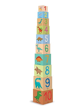 Cubi educativi e di apprendimento, dinosauri | Sassi Junior