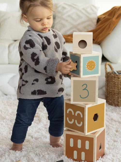 Cubi impilabili in legno - Kiabi