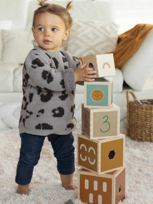 Cubi impilabili in legno - Kiabi