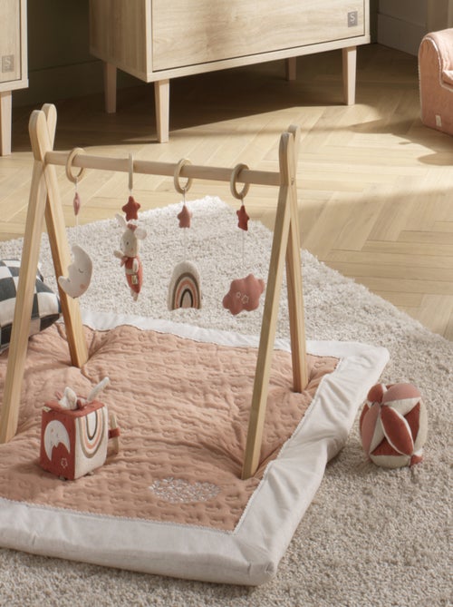 Cubo attività neonato in cotone - SAUTHON - Kiabi