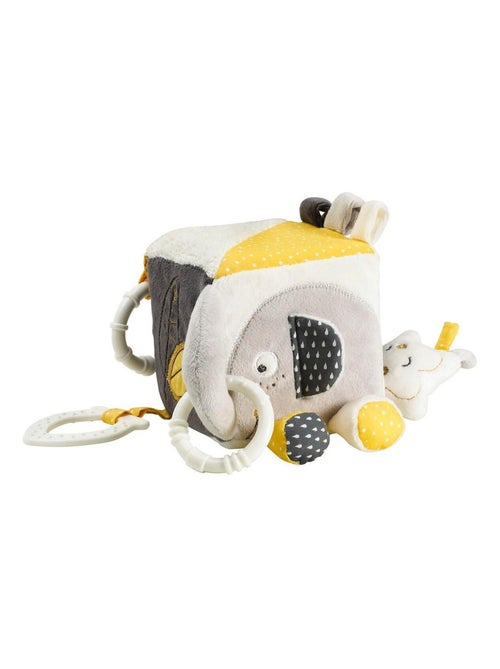 Cubo attività per bambini in velluto - SAUTHON - Kiabi