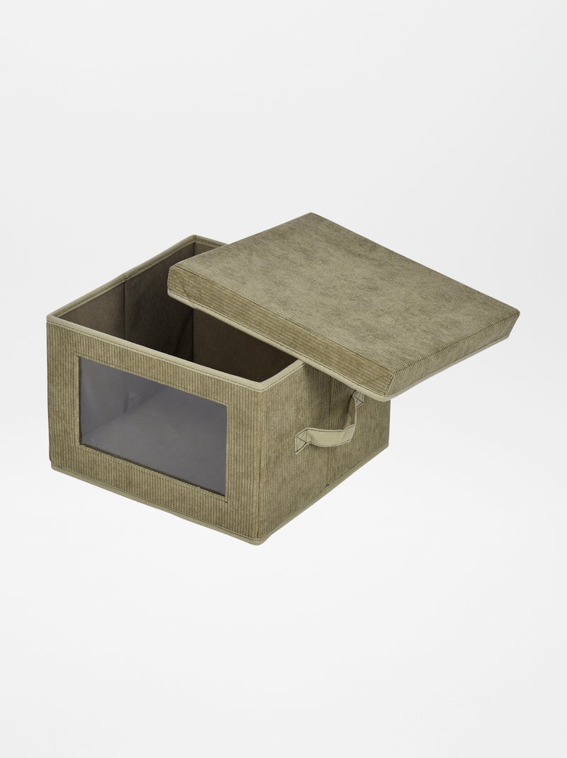 Cubo portaoggetti con finestra KAKI - Kiabi