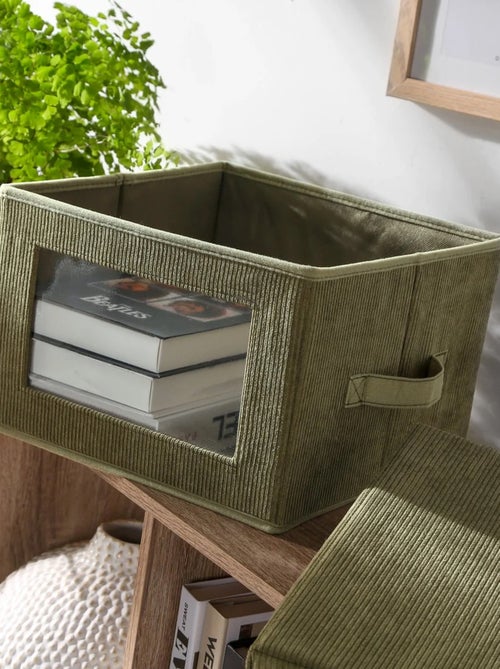 Cubo portaoggetti con finestra - Kiabi