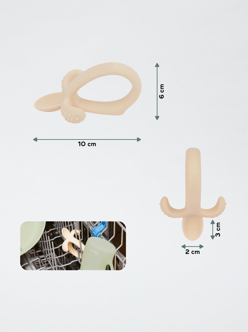 Cucchiaio da dentizione 'Babymoov' Beige - Kiabi