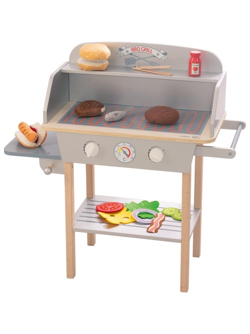 Cucina barbecue su piedistallo per bambini con 14 accessori – "Roba BBQ Grill" - Kiabi