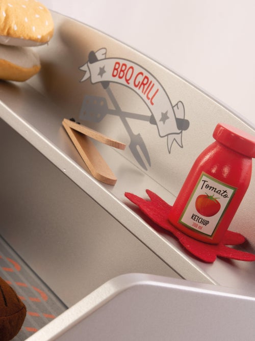 Cucina barbecue su piedistallo per bambini con 14 accessori – "Roba BBQ Grill" - Kiabi