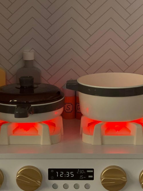 Cucina bimbi interattiva legno con LED e caffè Mamabrum - Kiabi