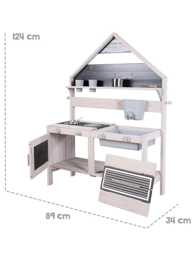 Cucina da esterno a forma di casetta per bambini con accessori – "Roba" N/D - Kiabi
