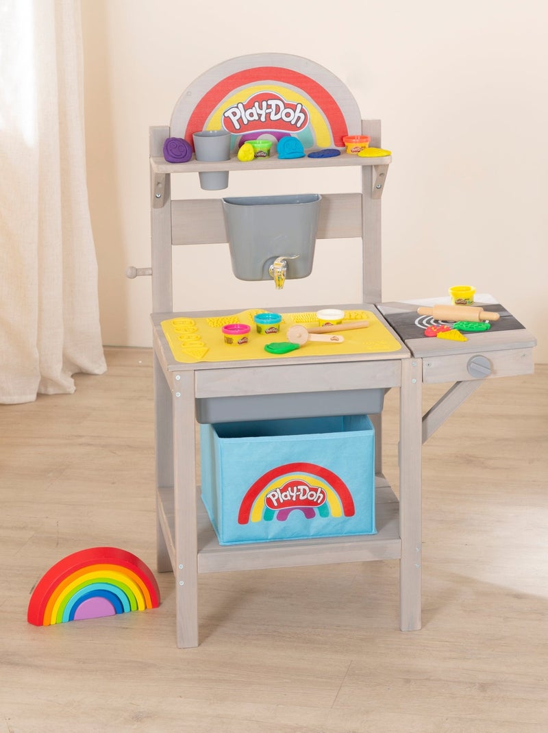 Cucina da esterno per bambini con kit pasta modellabile e accessori "Roba x Play‑Doh" N/D - Kiabi