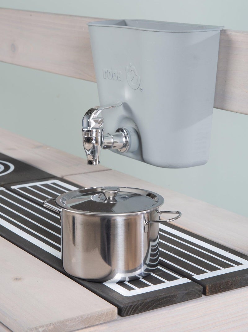 Cucina da esterno per bambini in legno massello con accessori – "Roba" N/D - Kiabi