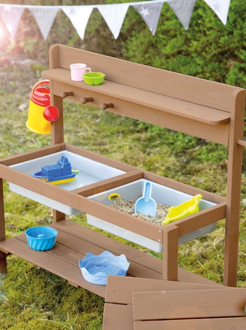Cucina estiva per bambini in legno massello resistente alle intemperie – "Roba Fun Outdoor+" - Kiabi