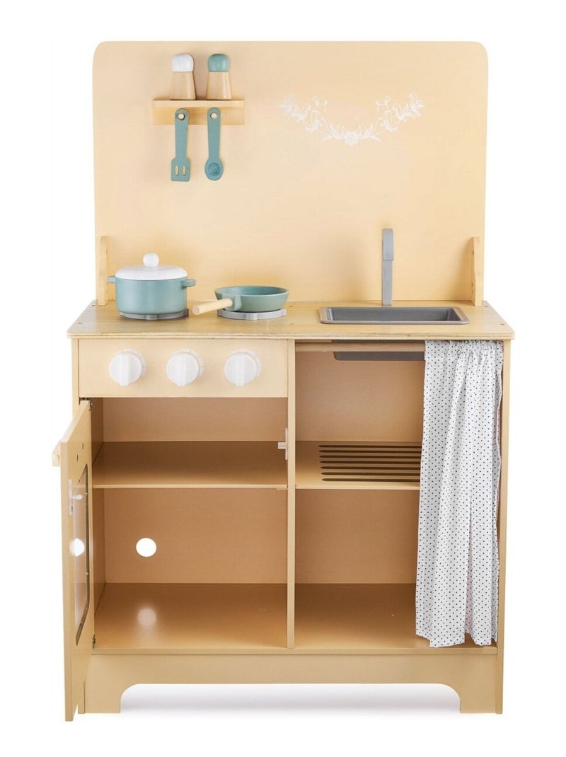 Cucina giocattolo in legno con LED e accessori Mamabrum N/D - Kiabi