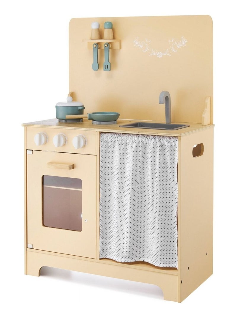 Cucina giocattolo in legno con LED e accessori Mamabrum N/D - Kiabi