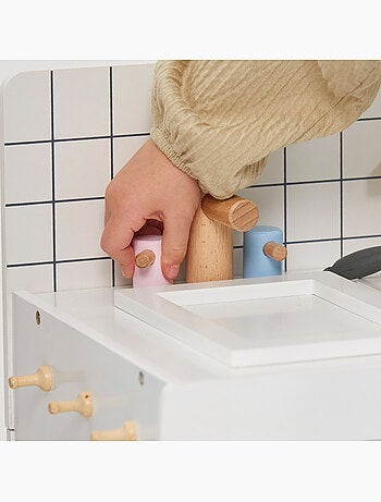 Cucina giocattolo in legno in stile retrò WOOMAX