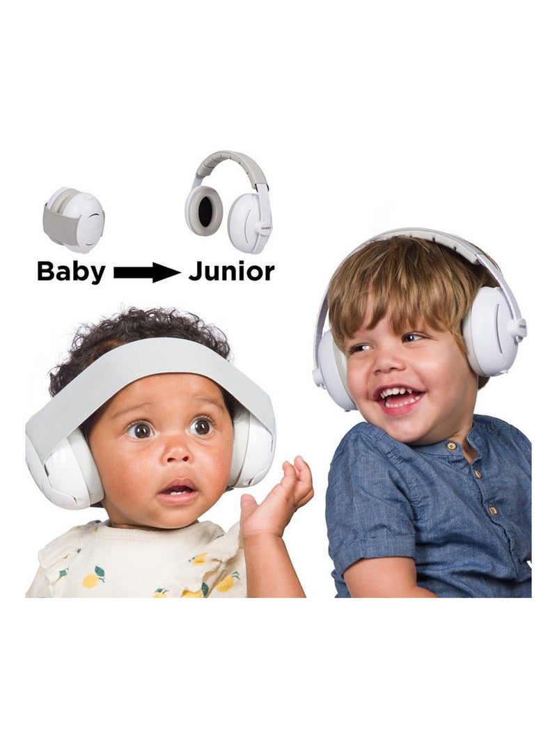 Cuffia antirumore evolutiva 2-in-1 per neonati e bambini | dooky | dooky Bianco - Kiabi
