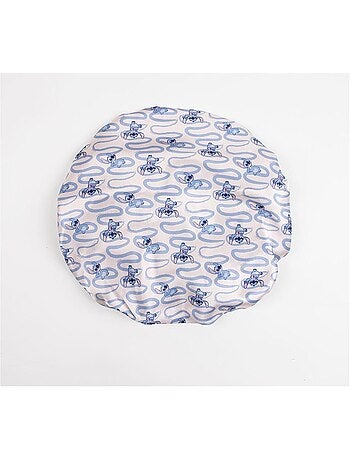 Cuffia da doccia bambino Stitch gialla impermeabile e divertente