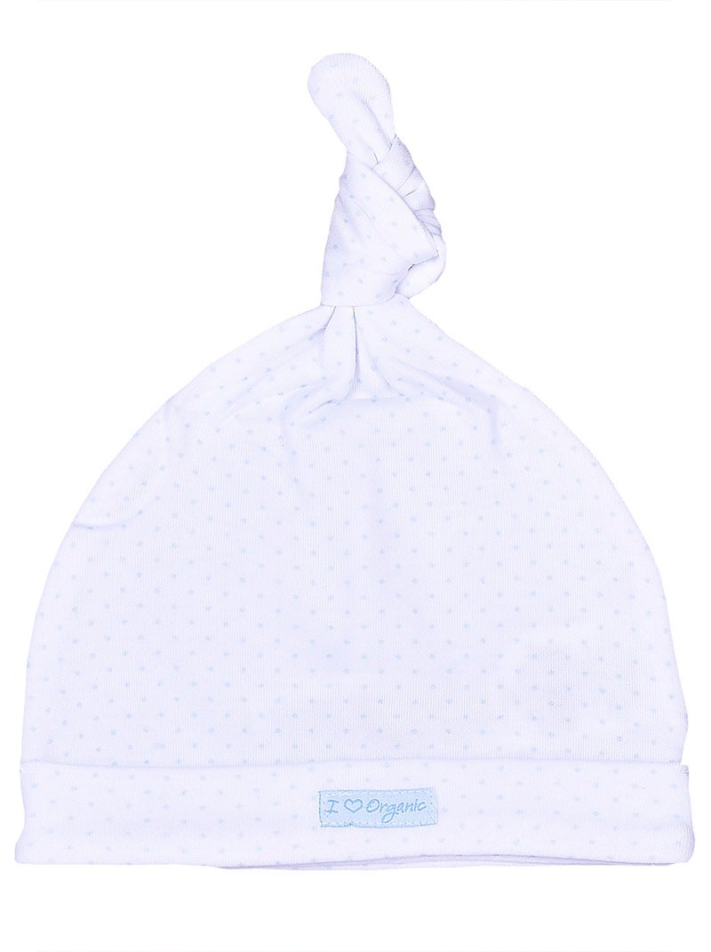 Cuffia da neonato in cotone biologico certificato gots | Kitikate Blu - Kiabi