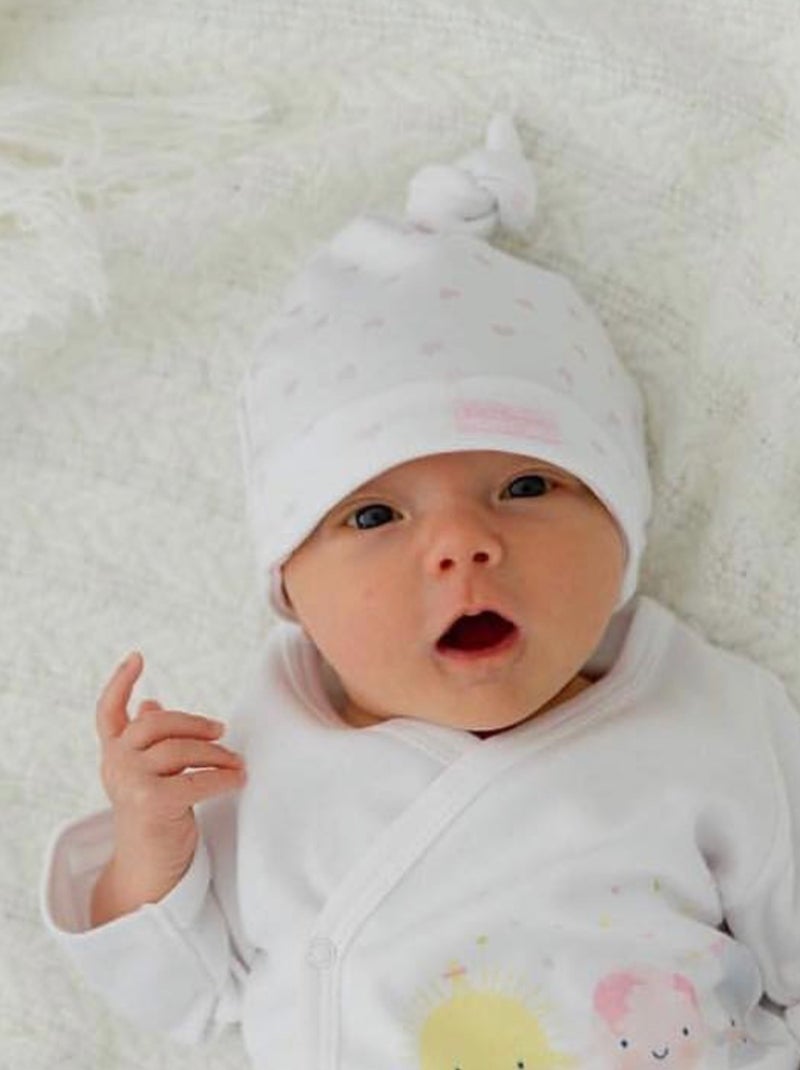 Cuffia da neonato in cotone biologico certificato gots | kitikate | kitikate Blu - Kiabi