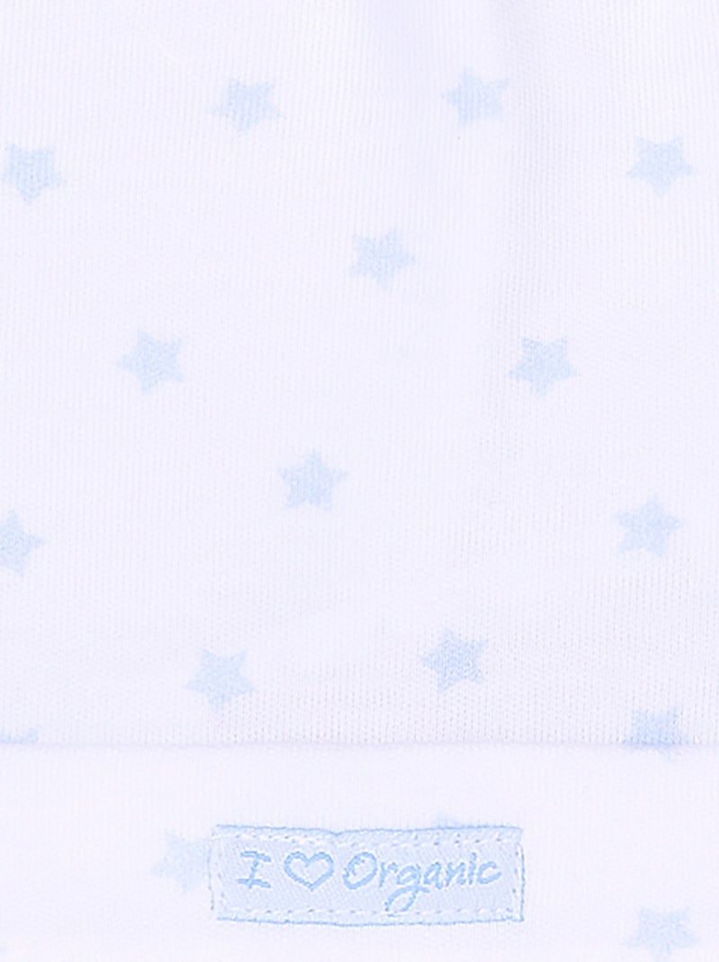 Cuffia da neonato in cotone biologico certificato gots | kitikate | kitikate Blu - Kiabi