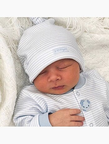 Cuffia da neonato in cotone biologico certificato gots | kitikate | kitikate