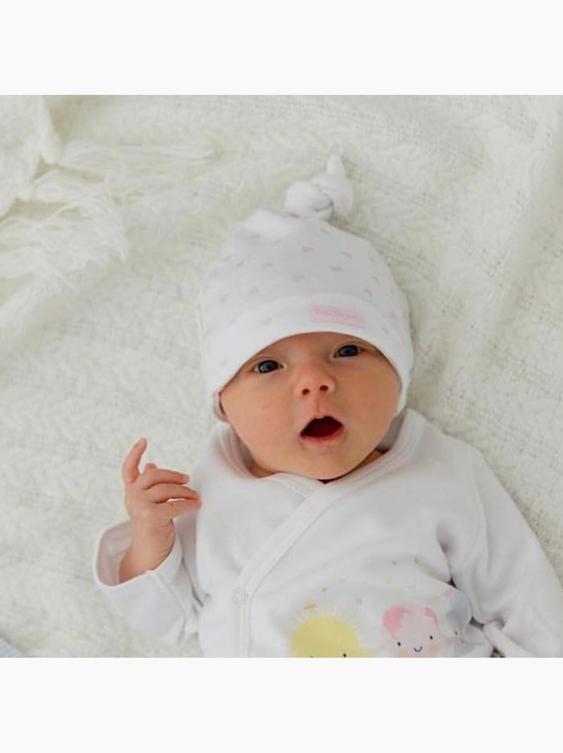 Cuffia da neonato in cotone biologico certificato gots | kitikate | kitikate Rosa - Kiabi