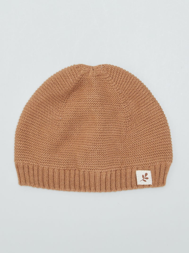 Cuffia in punto legaccio BEIGE - Kiabi