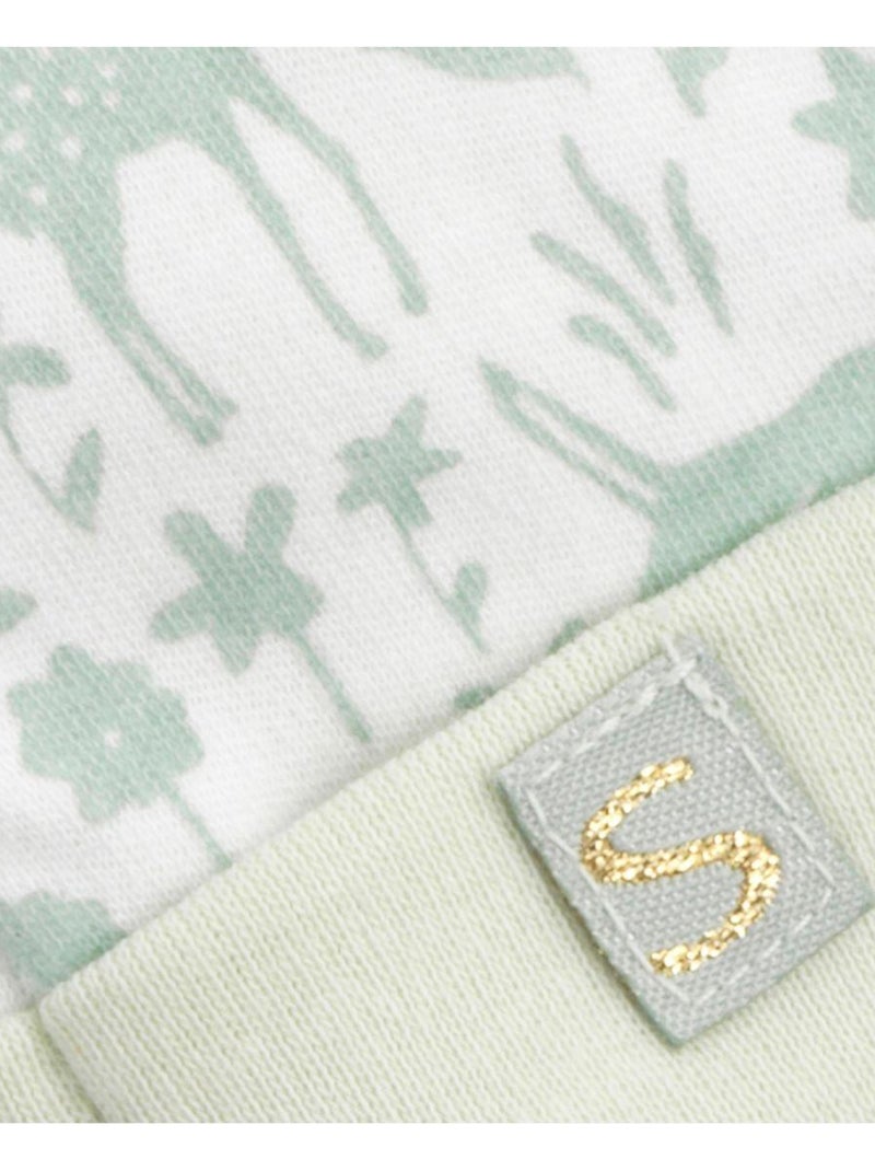 Cuffia nascita in - SAUTHON Bianco Verde - Kiabi